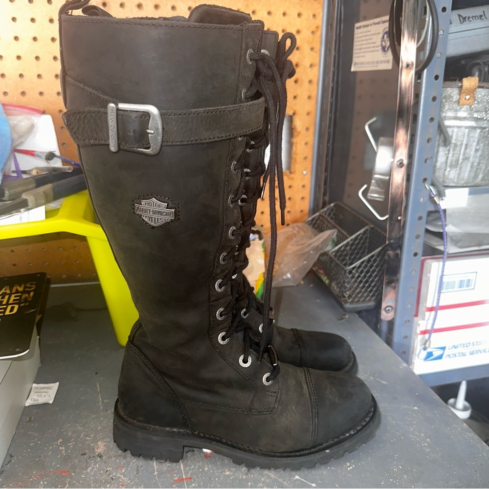 Harley-Davidson Savannah Knee-High Motorcycle Boots